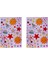 DUVAR ÇIKARTMA STICKER DEKORATİF DUVAR KAĞIDI,SÜS İKİ ADET UZAYLI DESENLİ PVC 70X50X0,5CM 3