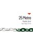 Plastik Zincir 8 mm Yeşil-Beyaz 25 M 2