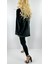 Siyah Kadife Oversize Ceket 3