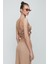 Organik Pamuk Müslin Crop Büstiyer Pantolon Takım 9124 Bej 5