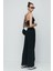 Organik Pamuk Müslin Crop Büstiyer Pantolon Takım 9124 Siyah 4