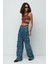 Fitilli Dekolte Crop Külot Takım 9135 Kahve 2