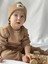 miababy Pamuk Bereli 3'lü Takım Bebek ve Çocuk Kahve 5