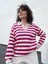 Çizgili Gömlek Yaka Triko Kazak 1
