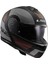 Strobe 2 Orıon Mat Siyah-Mor-Mavi Kask 3