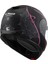 Strobe 2 Lux Mat Siyah-Pembe Kask 5