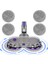 Dyson V12 Digital Slim, V10 Slim Akülü Elektrikli Süpürge Için Paspas Kafasının Değiştirilmesi, Paspas Başlığı + Su Tankı + 6 Mendil (Yurt Dışından) 2