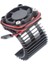 3650 Motor Isı Emici ve Soğutma Fanı Seti 1/10 Hsp Rc Araba Için 540/550 3650/3660 Motor 1:10 Hsp Rc Araba Parçaları -Siyah (Yurt Dışından) 2