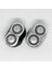 Tıraş Makinesi Yedek Kafa Philips Norelco HQ6070 HQ6071 HQ6073 HQ6075 HQ6076 HQ6090 HQ6095 HQ9070 Tıraş Bıçağı Siyah (Yurt Dışından) 5