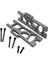Wltoys Için Metal Arka Alt Süspansiyon Kolu 104009 104016 104018 12401 12402-A 12404 12409 Yükseltme Parçaları, Titanyum (Yurt Dışından) 1