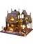 Dıy Ahşap Oda Kuytu Kiti, Kitaplık Dekoru Için 3D Ahşap Bulmaca Bookend, Yetişkinler Için Işık Dıy Model Kitleri ile (Yurt Dışından) 1