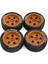 Adet 68MM 1/10 Rc Yarış Arabası Lastikleri Yol Touring Drift Araba Lastiği Tekerlek Tamiya TT01 TT02 XV01, Gösterildiği Gibi (Yurt Dışından) 4