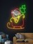 Noel Baba Figürlü Yılbaşı Temalı Neon Tabela 1