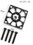 Alüminyum Alaşımlı Soğutma Fanı Kapağı 30X30MM Rc Motor Için Esc Elektrik Düzenleyici Fan Koruma Kapağı, Siyah (Yurt Dışından) 2