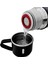 304 L Çelik Bej 500 ml Bardaklı Kahve Termos Mug CIN408BJ 5