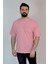 Bisiklet Yaka Oversize Unisex Düz T-Shirt 4
