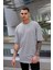 Erkek Oversize Çizgili Tshirt 2