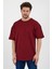 Saks Oversize Unisex Düz T-shirt 2