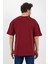 Saks Oversize Unisex Düz T-shirt 3