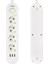Vea VA-21560 4lü 1.5 Metre Kablolu 3 Usbli Beyaz Akım Korumalı Priz 2