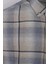 Erkek Gömlek Bej Uzun Kol Ekose Kareli Flanel Yün Tuşeli Slim Fit Düğmeli Yaka Shirt Ncs Jeans 7269 3