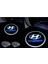 Hyundai Araçlarına Kapı Altı LED Logo Mesafe Sensörlü Yeni Nesil 2