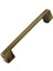 Gölcük Düz (128 mm - 12.8 cm) Metal Antik Sarı Mobilya Mutfak Çekmece Dolabı Dolap Kapak Kulbu Kulpları 5