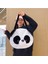 Stil Kadın Büyük Kapasiteli Dev Panda Peluş Sevimli Karikatür Gündelik Kişilik Çok Yönlü Omuz Çantası (Yurt Dışından) 2
