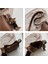 Moda Doku Omuz Büyük Kapasiteli Retro Kadın Crossbody Çanta (Yurt Dışından) 5