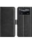 Folio Flip Çift Class Pu Deri Telefon Kabuğu Xiaomi Poco X4 Pro 5g, Katlanabilir Ayarlanabilir Stand Vaka Telefon Cüzdan Aksesuar-Black (Yurt Dışından) 1