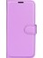 Xiaomi Için Redmi 10C/REDMI 10 (Hindistan) Stand Fonksiyonu Litchi Doku Deri Kılıf Cüzdan Manyetik Cep Telefonu Koruyucu Morası (Yurt Dışından) 2