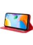 Xiaomi Redmi Için Retro Pu Deri Koruyucu Kılıf 10C Mozaik Baskı Folio Flip Kapak Otomatik Manyetik Kapalı Stand Kabuğu Cüzdan-Kırmızı ile (Yurt Dışından) 3