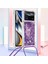 Xiaomi Için Yb Quicksand Poco X4 Pro 5g Parlak Glitter Sıvı Quicksand Cep Telefon Kılıfı Koruyucu Tpu Kabuklu Mor/kalpler (Yurt Dışından) 2
