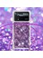 Xiaomi Için Yb Quicksand Poco X4 Pro 5g Parlak Glitter Sıvı Quicksand Cep Telefon Kılıfı Koruyucu Tpu Kabuklu Mor/kalpler (Yurt Dışından) 4