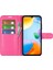 Xiaomi Için Redmi 10C/REDMI 10 (Hindistan) Stand Fonksiyon Litchi Doku Deri Kılıf Cüzdan Manyetik Cep Telefonu Koruyucu Ros (Yurt Dışından) 3