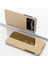 Xiaomi Poco X4 Pro 5g Mirror Yüzey Elektrapan Tasarımı Pu Deri+Pc Stand-Gold ile Pencere Telefon Kılıfı (Yurt Dışından) 1