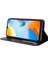 Xiaomi Redmi Için Retro Pu Deri Koruyucu Kılıf 10C Mozaik Basılı Folio Flip Cover Cüzdan-Black ile Otomatik Manyetik Kapalı Stand Kabuğu (Yurt Dışından) 3