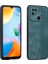 Xiaomi Redmi 10C 4g Slip Yan Yana Telefon Kasası Baskılı Pu Desen Kaplamalı Tpu Anti-Çizik Arka Kapak Yeşili (Yurt Dışından) 1