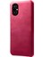 Xiaomi Için Poco M4 Için 5g Buzağı Dokulu Pu Deri Kaplama Sert Pc Şok Geçirmez Cep Telefon Kılıfı Koruyucu Kabuk Rose (Yurt Dışından) 1