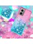 Xiaomi Poco M4 5g/redmi Için Not 11E 5g/redmi 10 5g/redmi 10 Prime+ 5g, Yb Quicksand Esnek Tpu Glitter Sparkle Telefon Kılıfı Gradyan Renk Yüzen Sıvı Quicksand Cover-Pink/sky-Mavi (Yurt Dışından) 4
