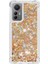 Xiaomi Için 12 Lite 5g Yumuşak Tpu Damla Geçirmez Kapak Cep Telefonu Koruyucu Kılıf Sıvı Yüzer Glitter Sequins-Altın/kalpler (Yurt Dışından) 2
