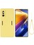 Xiaomi Için Poco F4 Gt/redmı K50 Oyun Sıvı Silikon Telefon Kılıfı Anti-Slatch Yumuşak Mikrofiber Astar Kamera Koruması Geri Kapak Sarı (Yurt Dışından) 1