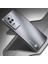 Xiaomi Redmi K50 PRO/K50 Için Fırçalanmış Telefon Kılıfı, Alüminyum Alaşım Geri Damla Koşullu Kapak Tpu Çerçeve Telefon Kabuk Silver (Yurt Dışından) 5