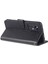 Xiaomi Için 12 Lite Dokulu Deri Cüzdan Kılıf Anti-Fall Tpu Iç Kabuk Stand Telefon Kapak Black (Yurt Dışından) 4