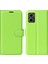 Xiaomi Redmi Için Not 11E 5g/redmi 10 5g/redmi 10 Prime+ 5g Cüzdan Stili Litchi Doku Telefon Kılıfı Pu Deri+ Tpu Çift Katman Koruma Standı Kabuk Yeşilliği (Yurt Dışından) 1