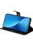 Xiaomi Için 12 Lite 5g Cüzdan Telefon Kılıfı Pu Deri Fermuar Cep Flip Stand Tasarım Anti-Çizelge Manyetik Kapatma Telefon Kapak Black (Yurt Dışından) 3