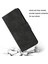 Xiaomi 12T 5G/12T Pro 5g/redmi K50 Ultra 5g Düz Renk Pu Deri Telefon Kabuğu, Cüzdan Stand Tasarım Anti-Drop Manyetik Toka Telefon Kılıfı Black (Yurt Dışından) 3
