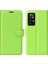 Xiaomi Için Redmi K50 Ultra 5g Çizgiye Karşı Anti-Çizelge Telefon Kapağı Litchi Doku Folio Flip Cüzdan Kılıfı Pu Deri Stand Koruyucu Kabuk Yeşili (Yurt Dışından) 1