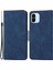 Xiaomi Için Redmi A1 4g/a2 4g Şok Geçirmez Düz Renkli Pu Deri Manyetik Telefon Kılıfı Stand Flip Cüzdan Kapağı Strap-Mavi (Yurt Dışından) 1