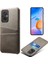 Xiaomi Redmi Için Damla Geçirmez Cep Telefonu Kapağı 11 Prime 4g Çift Kart Yuvaları Pu Deri Kaplamalı Pc Telefon Vaka-Grey (Yurt Dışından) 1